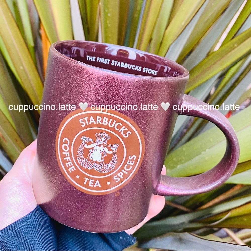 🤎LAST ONE🤎Starbucks Original Pike Place Market Bronze Glitter Ceramic Siren Mug
